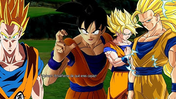 RPCS3-LLVM-Vulkan - Dragon Ball Raging Blast 2 - Goku All Transformations!