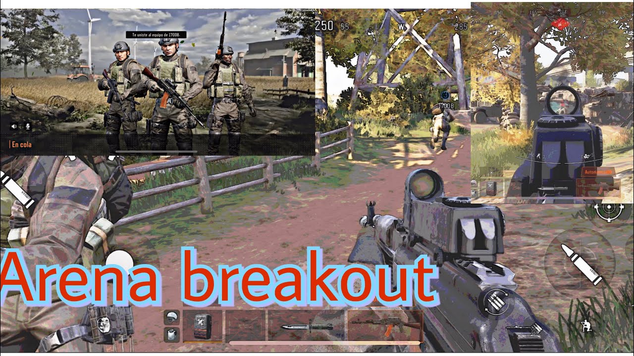 Gameplay probando Arena breakout por primera vez - YouTube