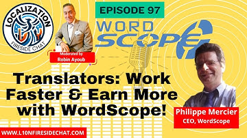 Work Smarter, Not Harder: AI & CAT Tools for Translators! || Localization Fireside Chat