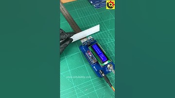 ⚡DIY Digital ruler with Arduino nano #sritu_hobby #jlcpcb #arduinoproject