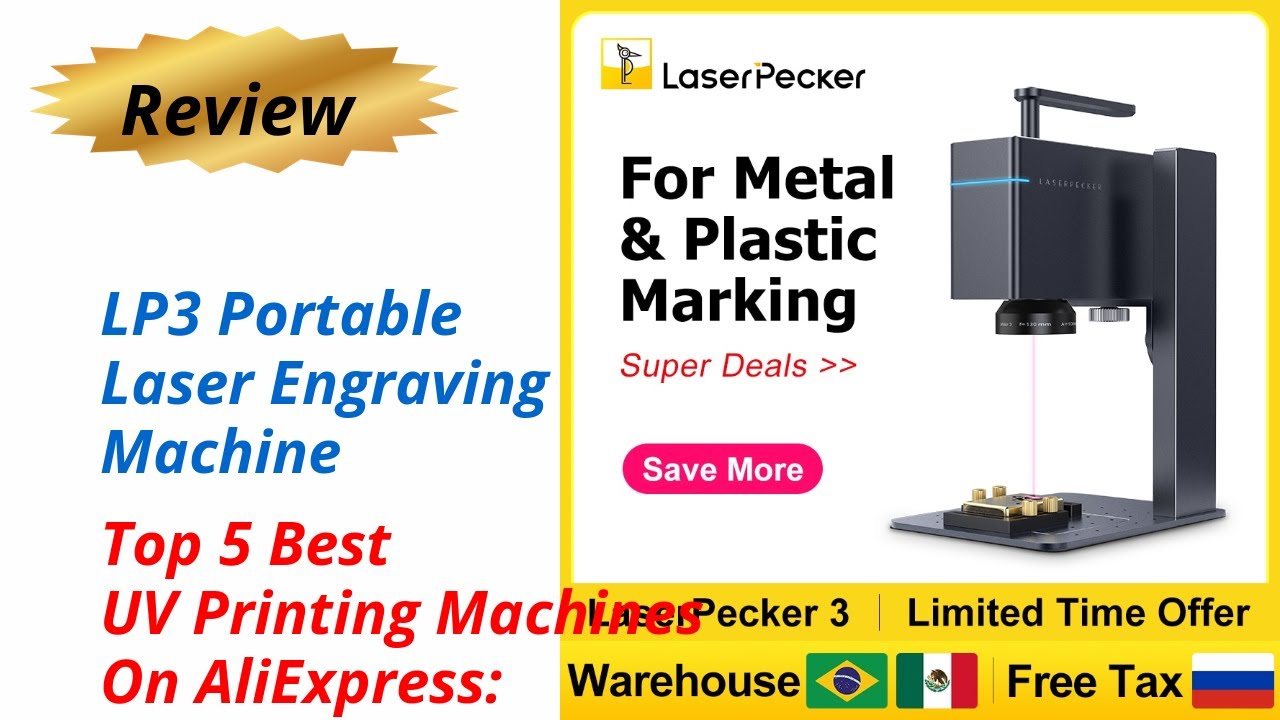 Review LP3 Portable Laser Engraving Machine 2024 - YouTube