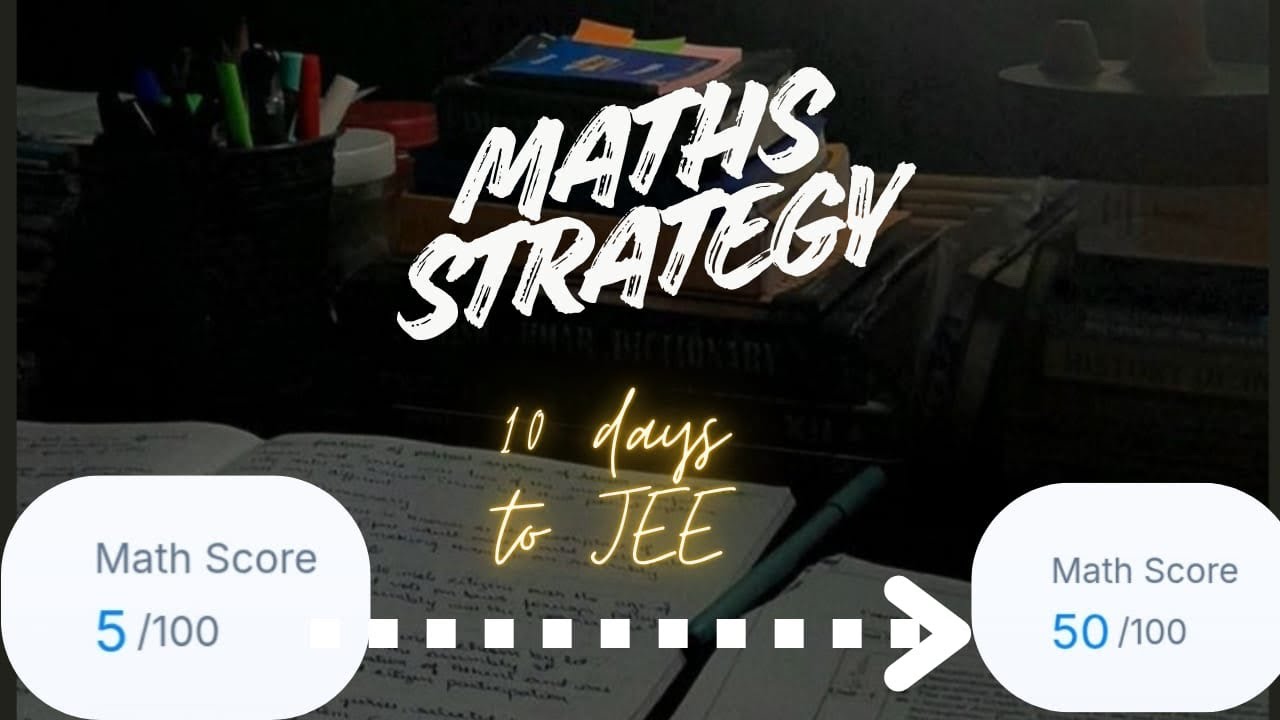 JEE Mains Maths Strategy 2026 🔥 | Improve Your Score Fast #jee#qft# ...