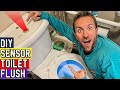 How to Install DIY Infra Red Contactless Toilet Flush