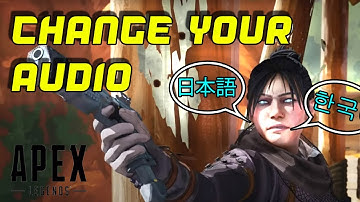 How to Change Your Apex Audio To Any Language On Steam But Read English | Apex Legends | Tutorial