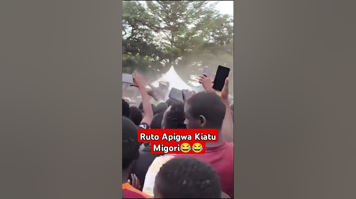 Ruto Apigwa Kiatu Migori #livinginkenya #qatar #kenya #kenyansinqatar