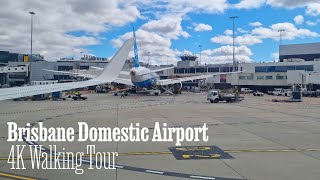 4K Brisbane Airport Virtual Tour - Domestic Terminal #brisbane #airports #virtualtour