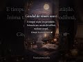 Vindecarea prin liniște. Un gând profund pentru o seară de vineri cu pace. 🌙