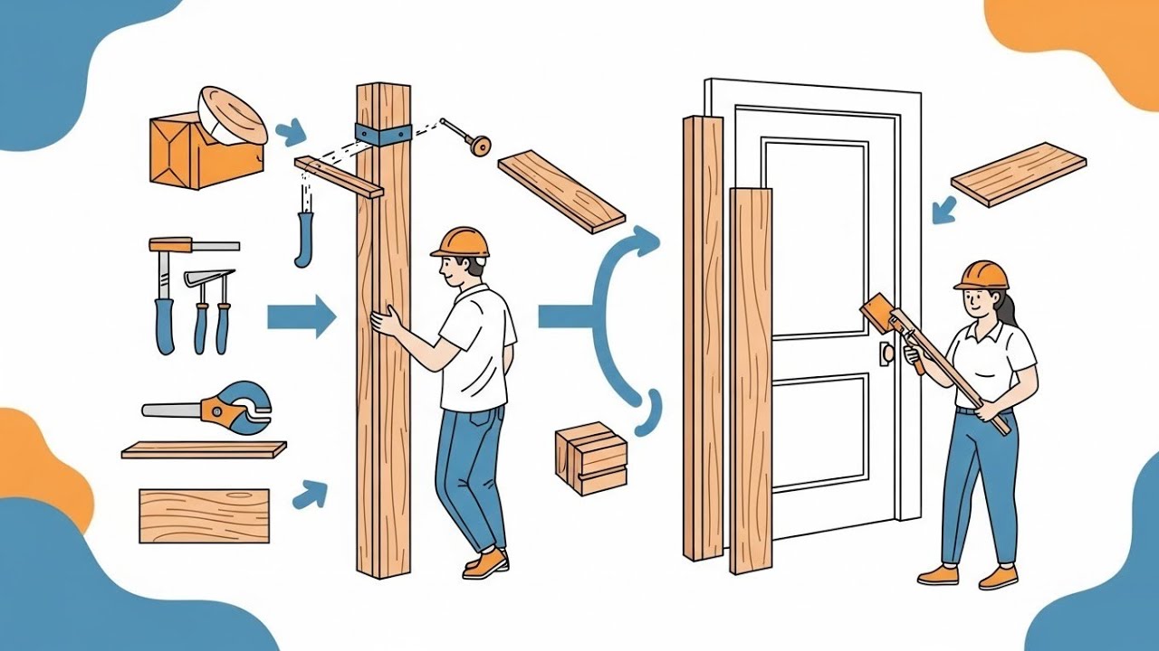 DIY Door Frame: Build It Cheap & Easy! 