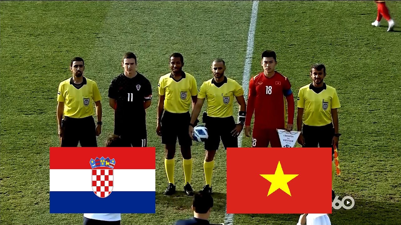 HIGHLIGHTS | U23 VIỆT NAM – U23 CROATIA : Thế trận ngang ngửa với đàn em của Á quân World Cup