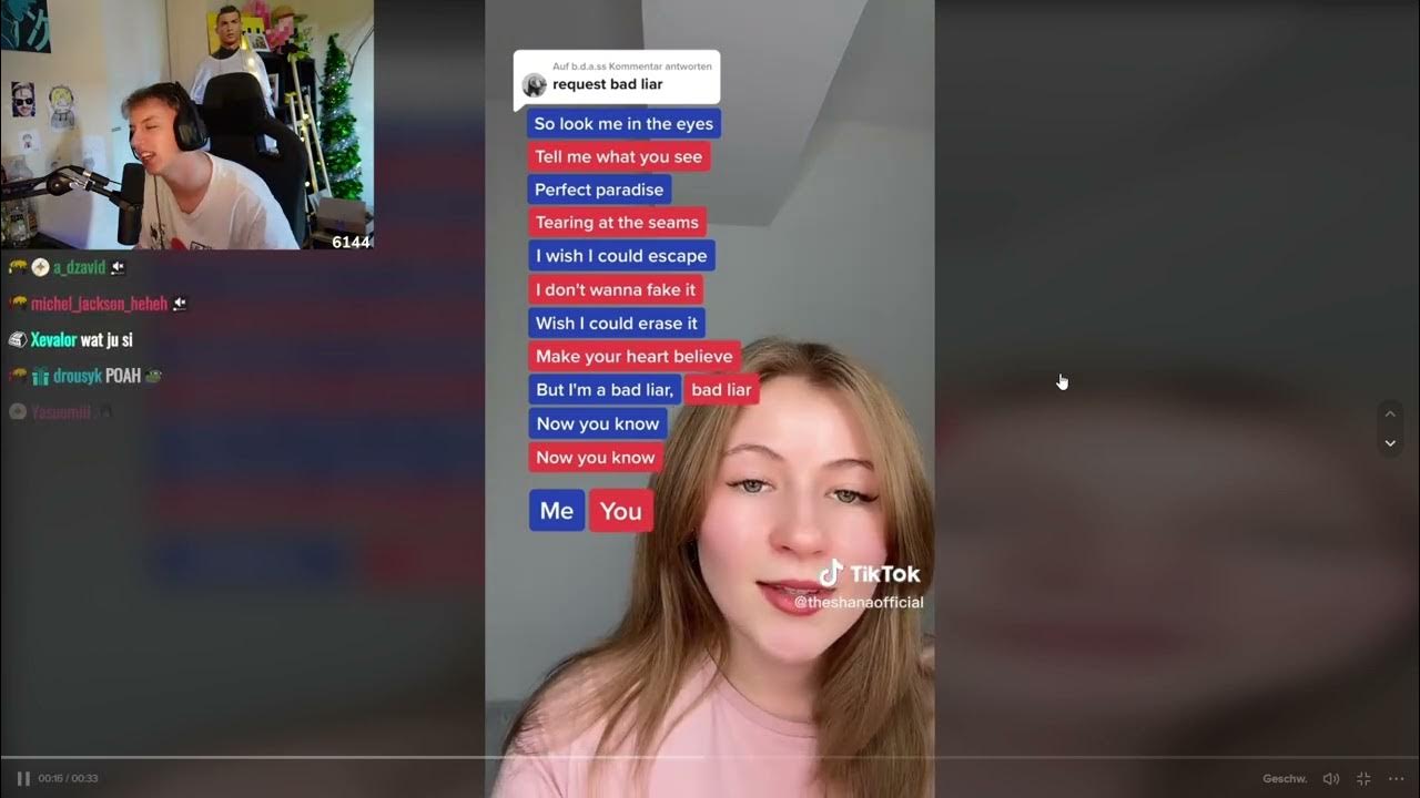 Hugo zeigt uns seine Gesangskünste in einem Duett YouTube