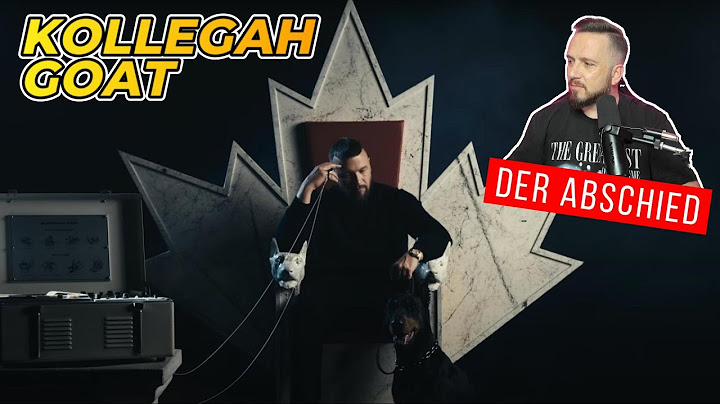 KOLLEGAH - GOAT ❌ Der beste Deutschrapper aller Zeiten verabschiedet sich