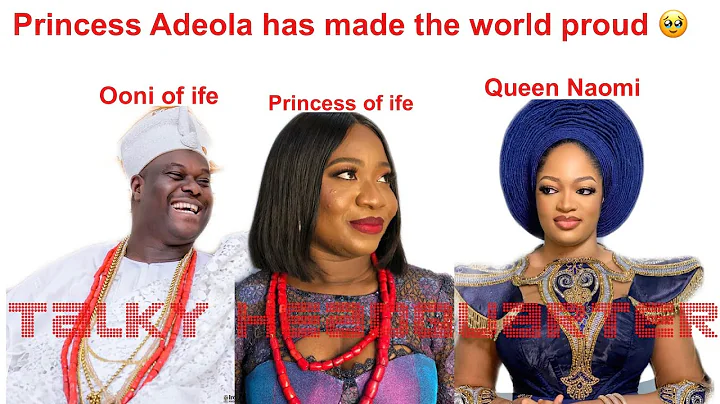 Ooni of ife daughter princess Adeola melted hearts with her birthday wishes to queen Naomi