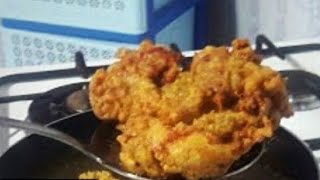 طريقة تحضير دجاج كنتاكي مقرمش رآئع وبطعم ينافس المحلات Kintaki chicken