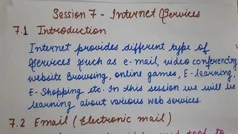 Session 7 P_1 Internet Services Unit 3