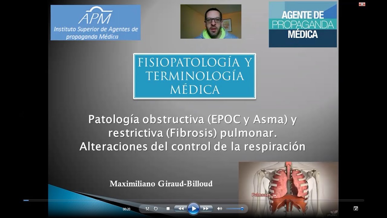 Fisiopatología: Patologías respiratorias obstructivas y restrictivas