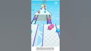 Ball Run 2048 -  All levels Gameplay Android, IOS gaming #gaming