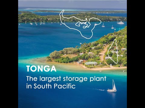 Tonga - The largest storage plant in South Pacific