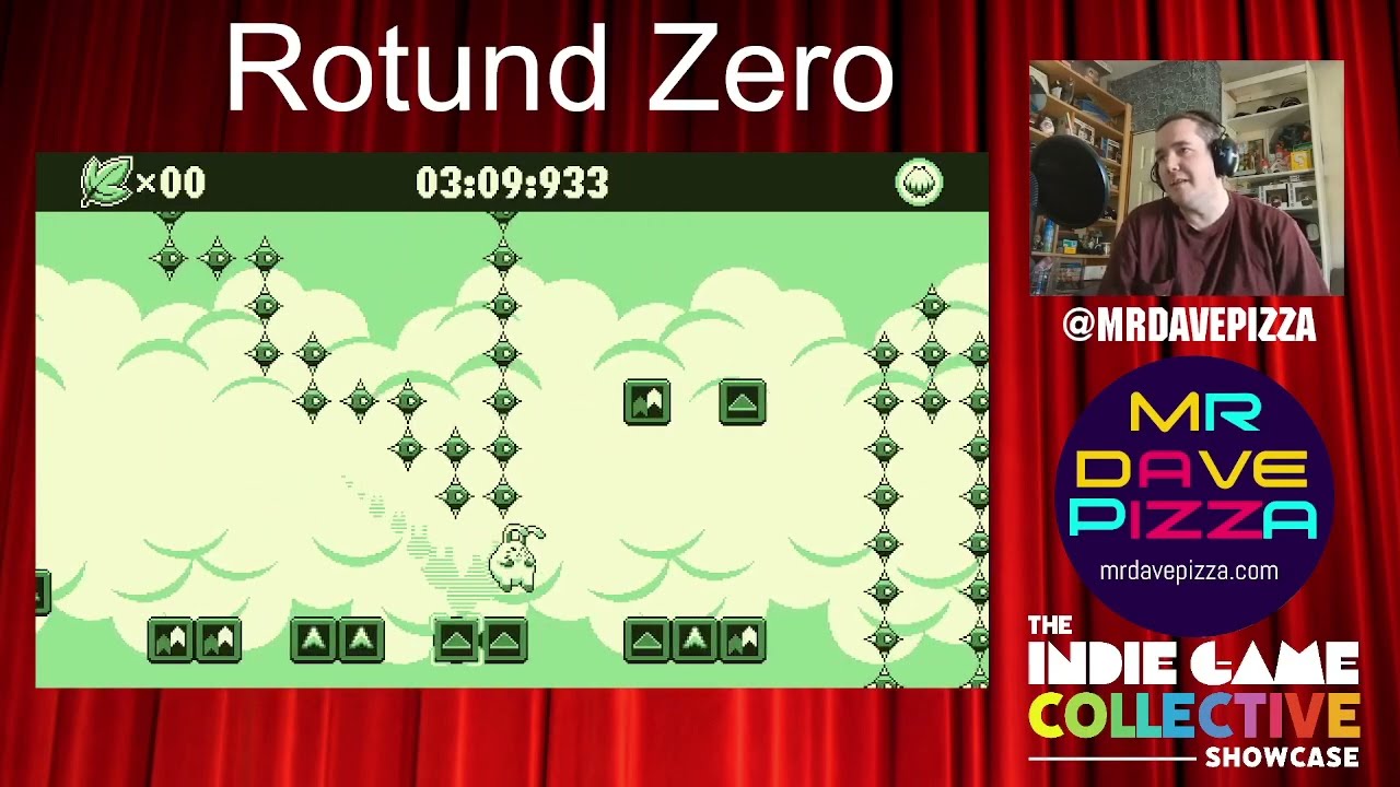 Rotund Zero - Retro Monochrome Platformer | Challenging Precision Gameplay