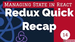 React Redux Quick Recap #14