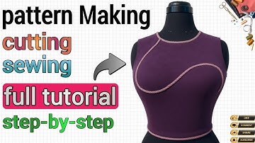 Complete Pattern Making, Draping, Cutting & Sewing Tutorial | Step-by-Step Fashion Design