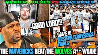 THE MAVERICKS BEAT THE WOLVES A** MY GOODNESS!! Dallas Mavericks Vs Minnesota Timberwolves |REACTION