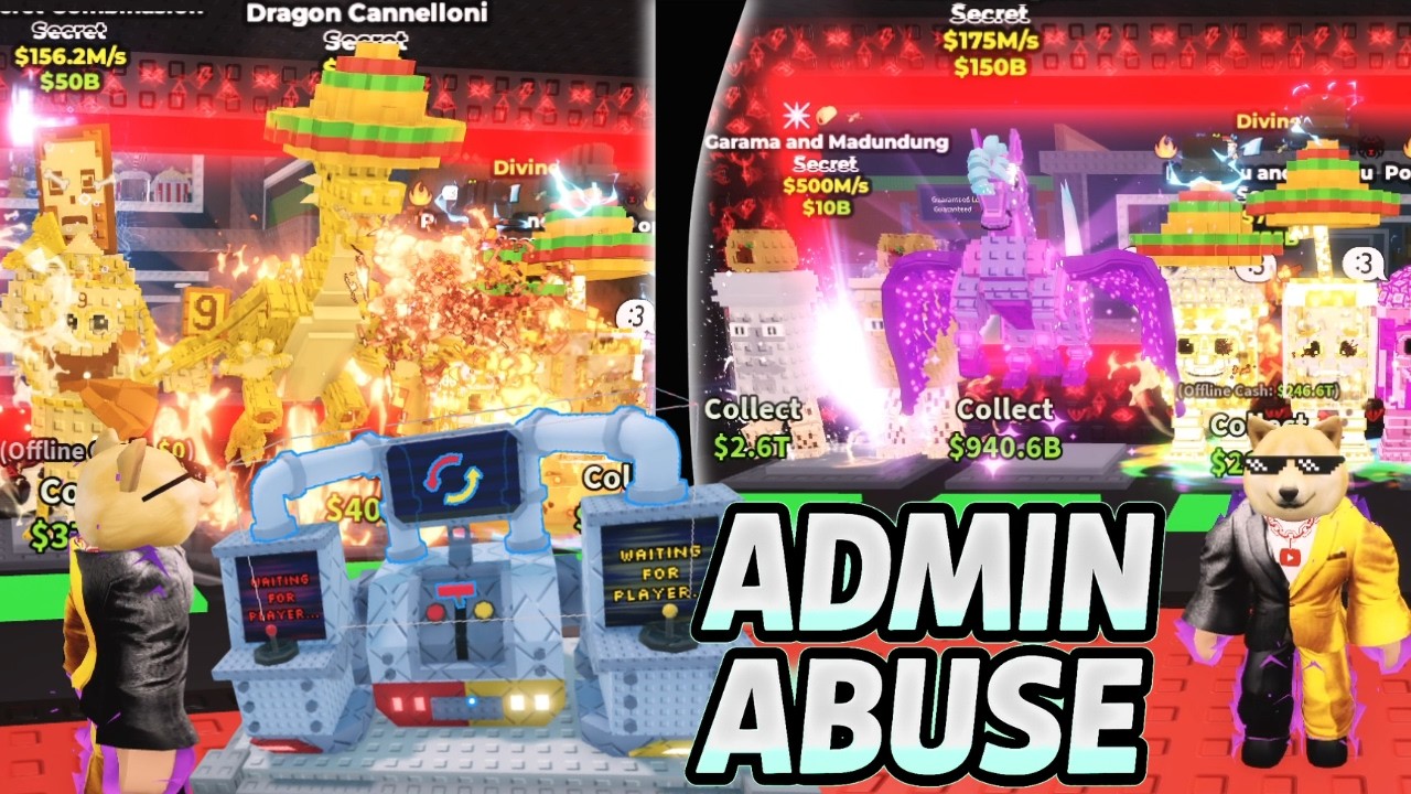 PERDÍ PEGASUS Y DRAGÓN en la MÁQUINA DE TRADES preparando el ADMIN ABUSE 😱💀