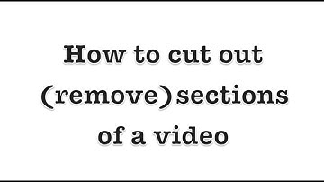 Windows Live Movie Maker Quick Tut: How to cut out a section of your video