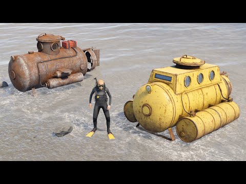 Rust - Подводные лодки! Первый взгляд!