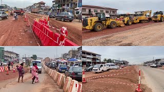 Suame Interchange Project: Ancillary Maakro New Dual Road Construction in Kumasi.