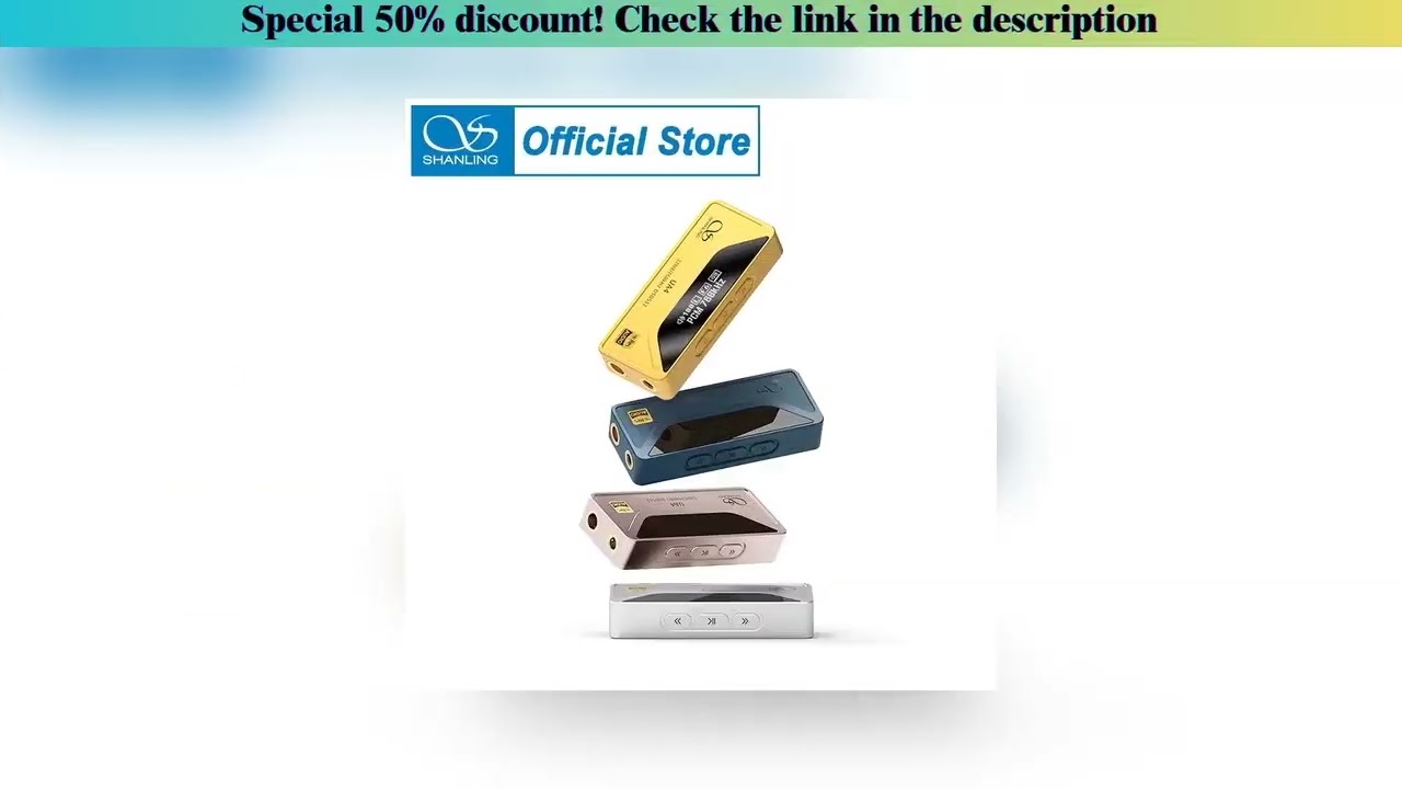 Slide SHANLING UA4 HIFI Portable USB DAC AMP MQA Headphone Amplifier Hi-Res Audio ES9069Q PCM768 DSD