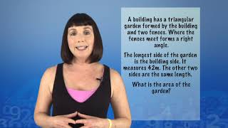 Celebrity Math Bytes Worked Examples: Geometry Word Problem Profile