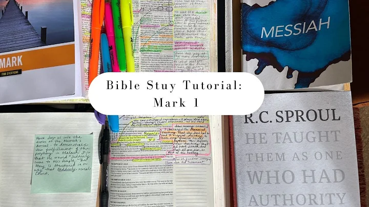 Bible Study Tutorial: Mark 1