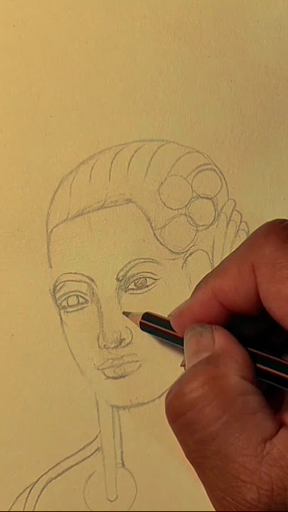 #girlfacedrawingpencil