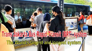 Download Lagu Trans Jakarta Bus Rapid Transit (BRT) system, the world\ MP3