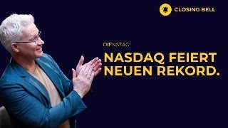 Nasdaq erreicht Rekord | S&P 500 wenige Punkte unter Rekord.