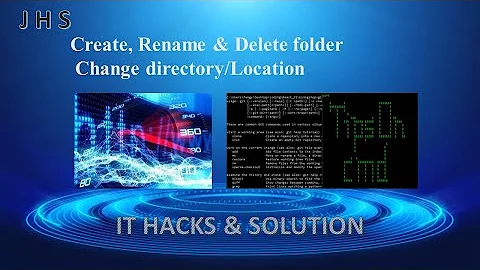 How to create folder using cmd || Rename ||Delete ||change directory || check  folders ||Tutorial#04