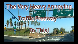 From 5 to 605 Freeway |Eves California