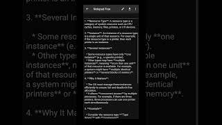 Several Instances of a Resource Type in OS | Operating System Deep Dive for Beginners