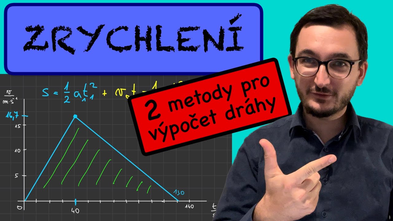 Dráha rovnoměrně zrychleného pohybu - příklad