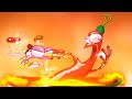 Rayman Origins - 100% Walkthrough Part 3 - Gourmand Land