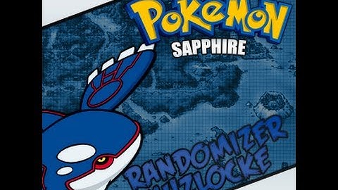 Pokemon Sapphire Randomizer Nuzlocke part 1