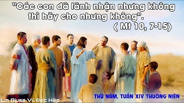 Suy niệm lời Chúa, thứ năm tuần 14 thường niên