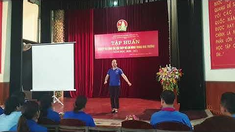 Một số động tác cá nhân tại chỗ, di động.