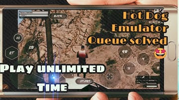 Hot Dog Emulator Queue solved 🤩//Play GtA V like techno Gamerz