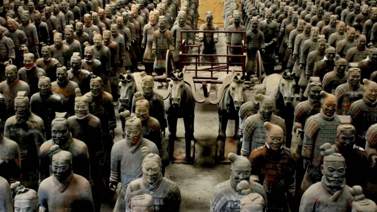 Terracotta Warriors of Qin Shi Huang Mausoleum 始皇帝陵出土 兵馬俑 