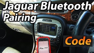 Jaguar XType phone pairing plus Code