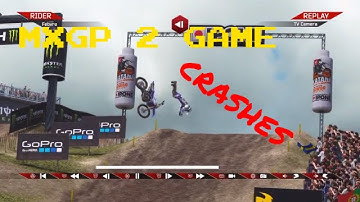 MXGP 2 crashes compilation!!