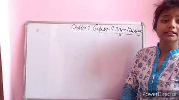 Class - 1 Computer chapter -1 (Computer - A Magic Machine)