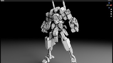 Make a Robot - Grid Modeler (blender addon)