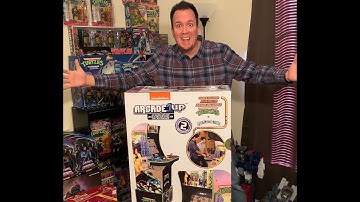 Adult Collectors Teenage Mutant Ninja Turtles Arcade1Up unboxing and assembly!